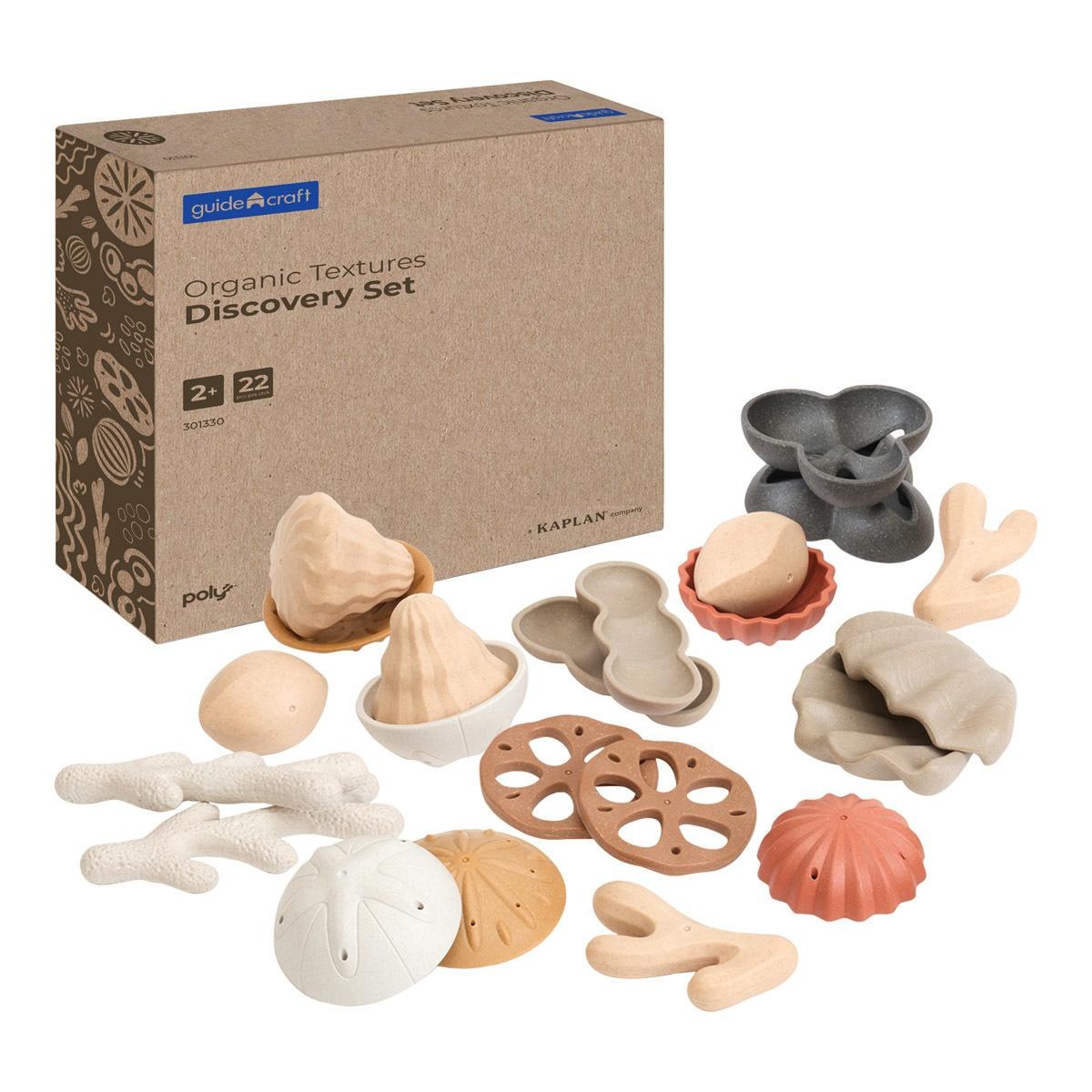 Kaplan Early Learning Organic Textures Discovery Set - 22 Pieces