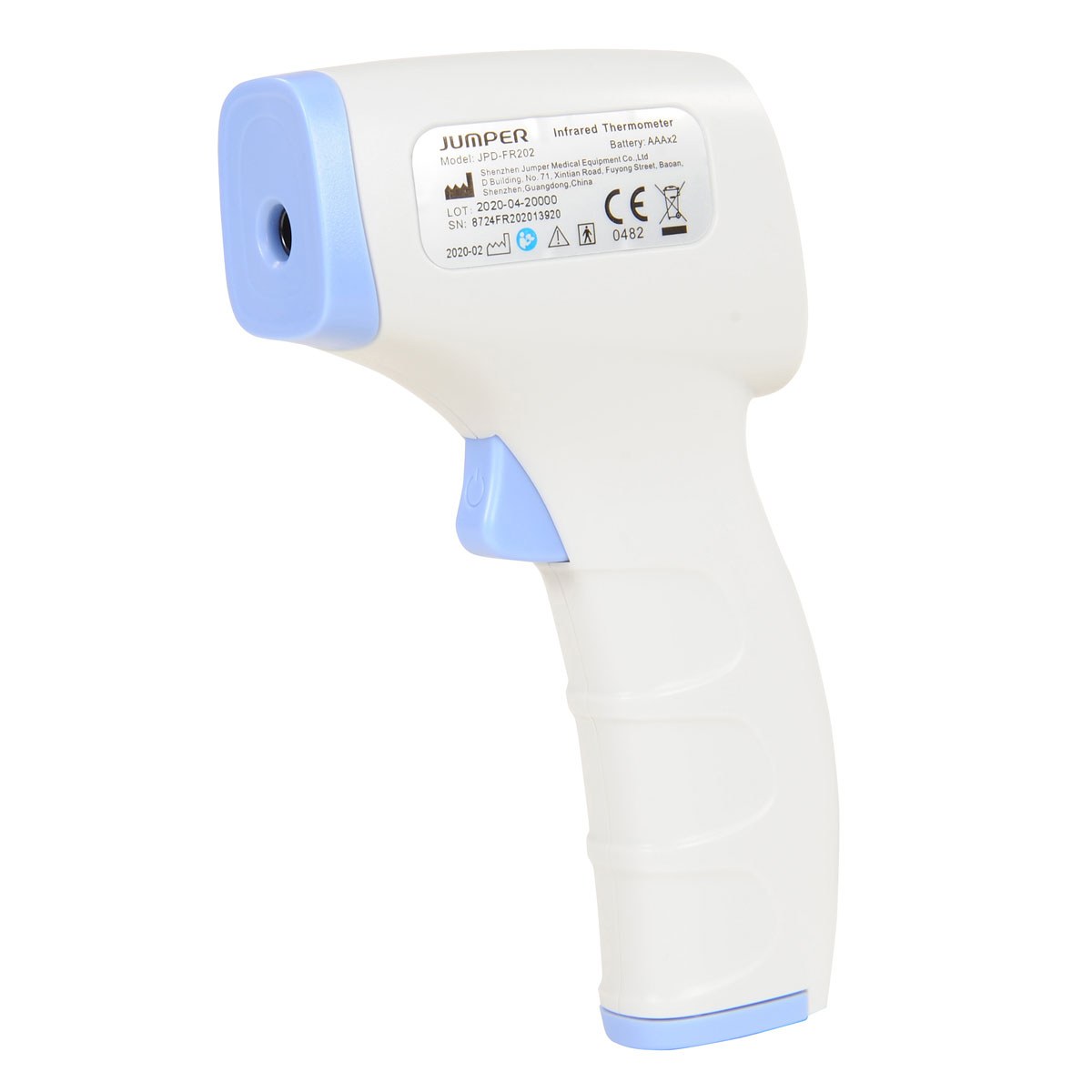 Jumper Forehead Non Contact Infrared Thermometer Jpdfr202