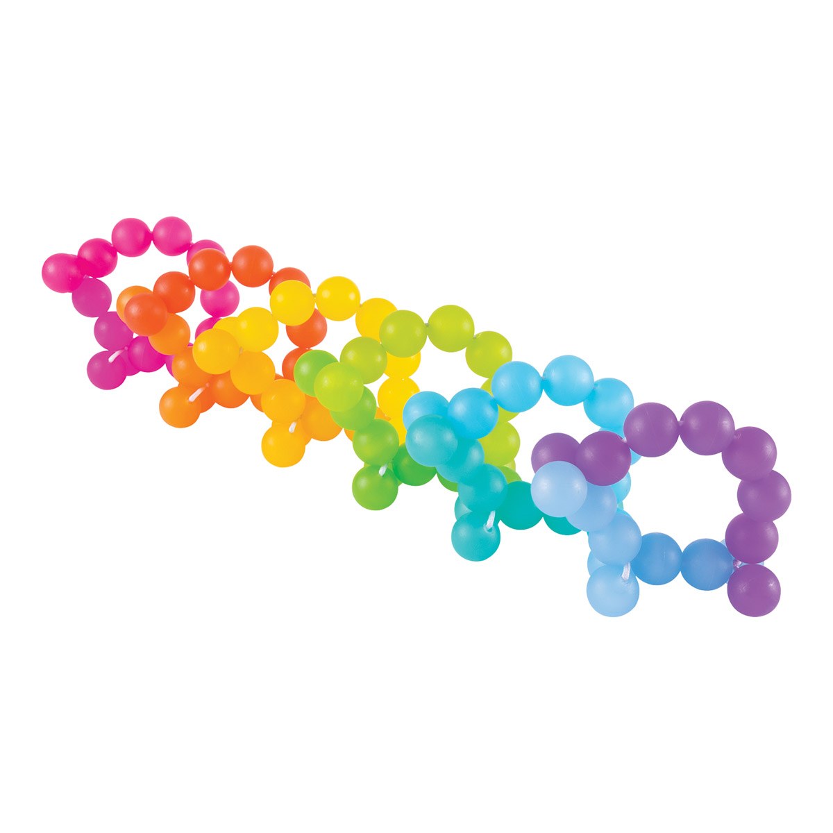 Kaplan Early Learning BendiBeads - Rainbow - Set of 12