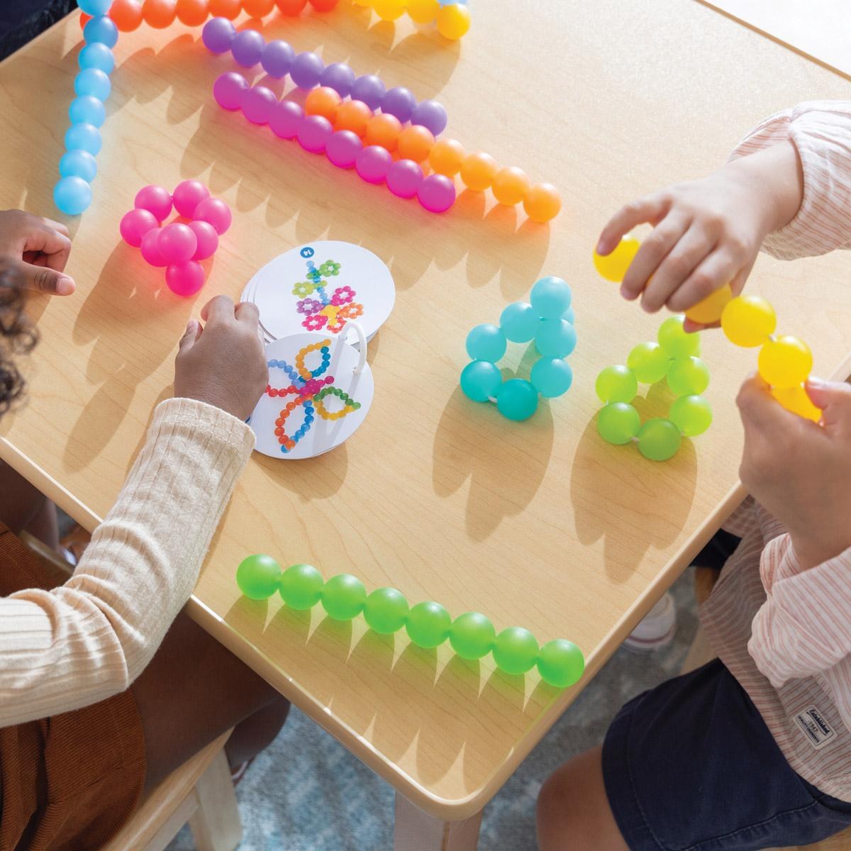 Kaplan Early Learning BendiBeads - Rainbow - Set of 12