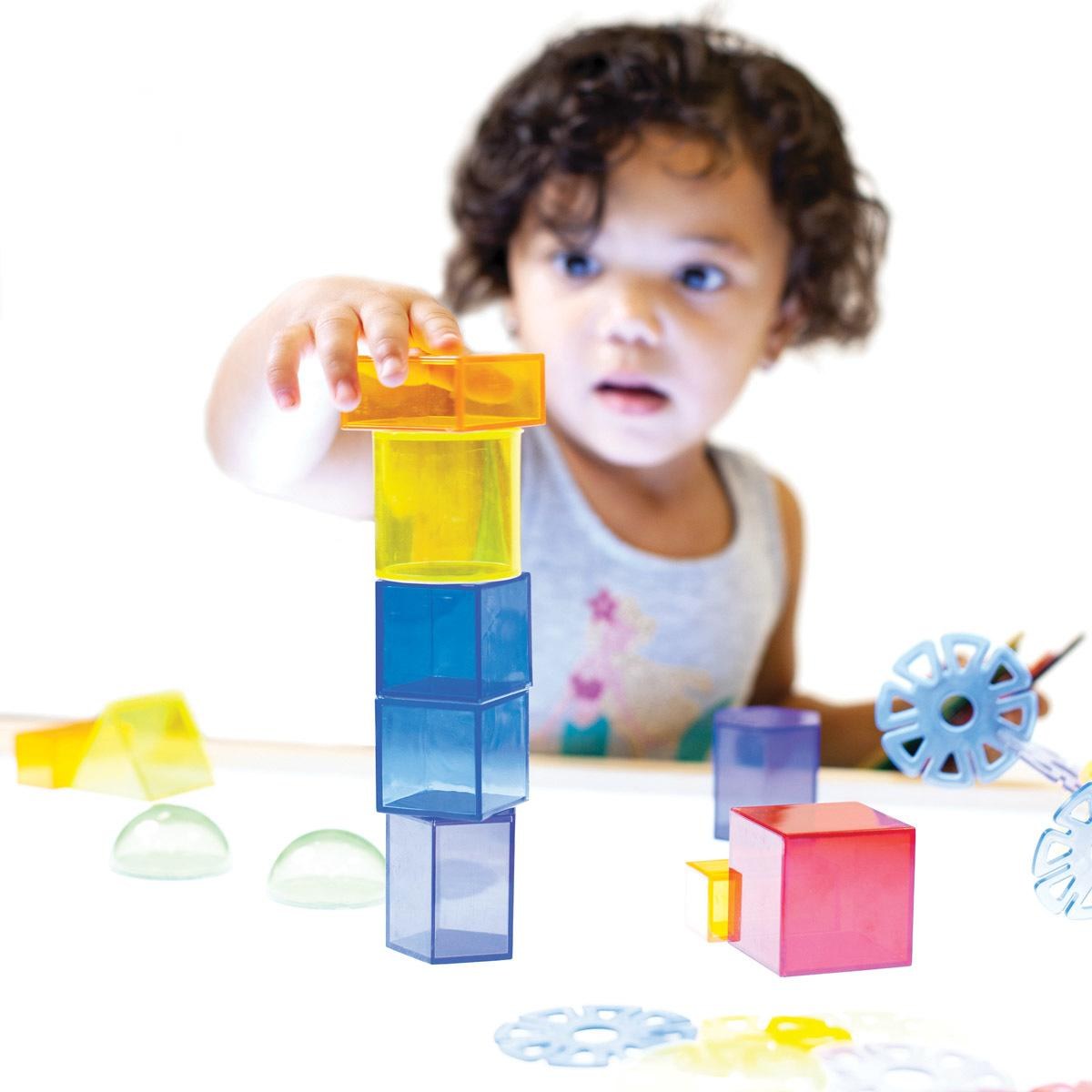 Kaplan Early Learning Toddler Light Table Discovery Set - 84 Pieces