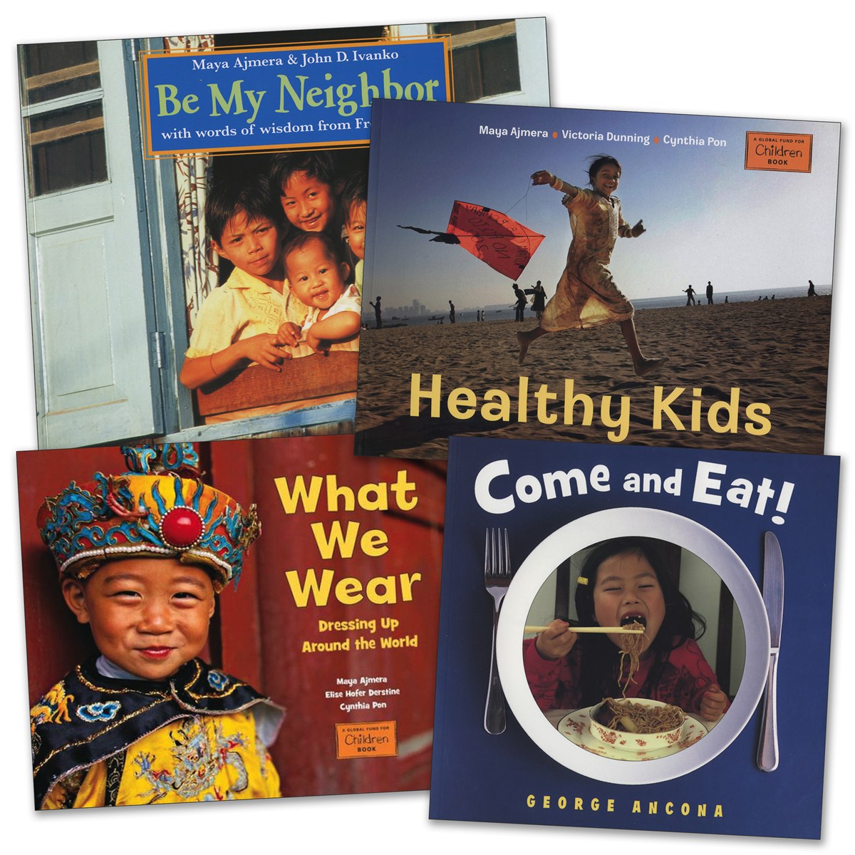 Kaplan Early Learning Children Around the World Book Set  - Set of 4