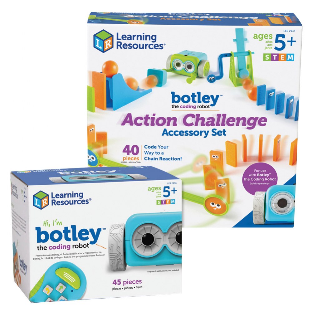 robot domino building set