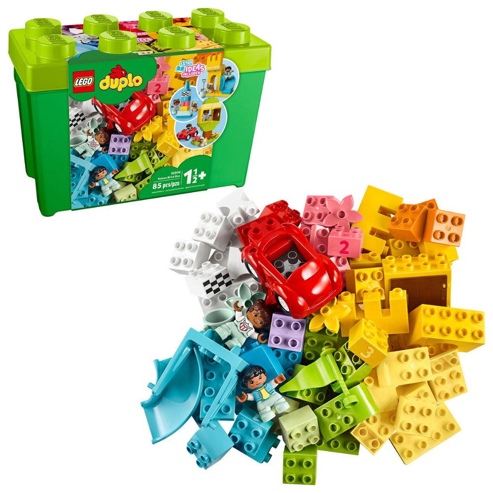 Stjerne Ledig Fælles valg LEGO® DUPLO® Deluxe Brick Box - 10914