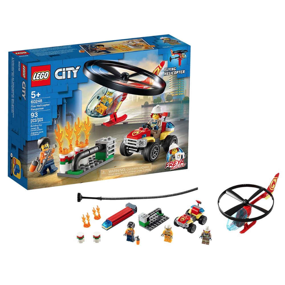 LEGO® City Fire Helicopter Response - 60248