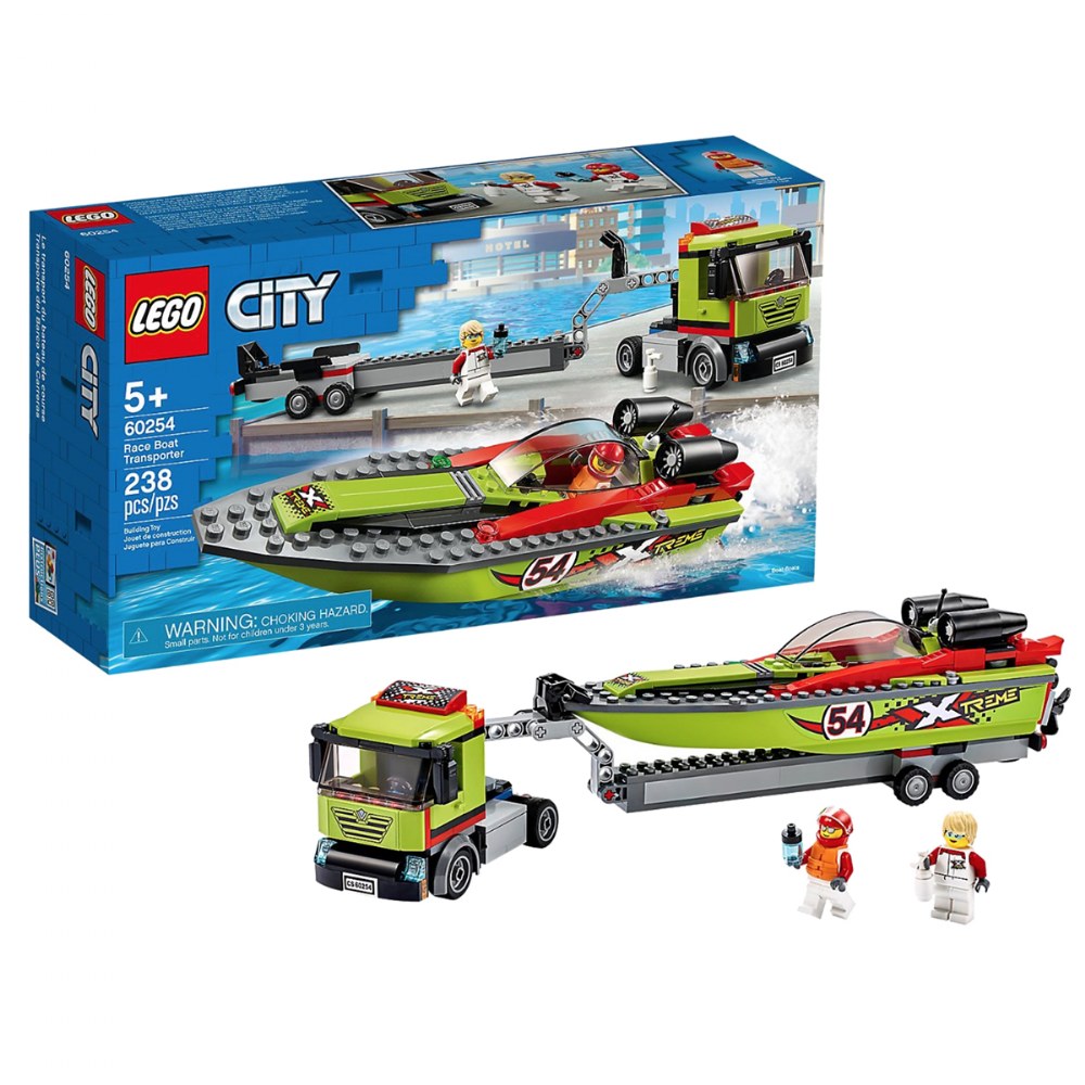 lego city boat