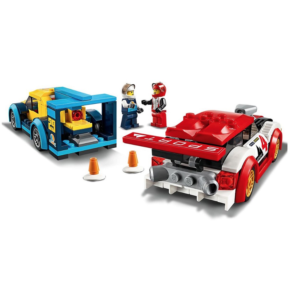 lego city red car