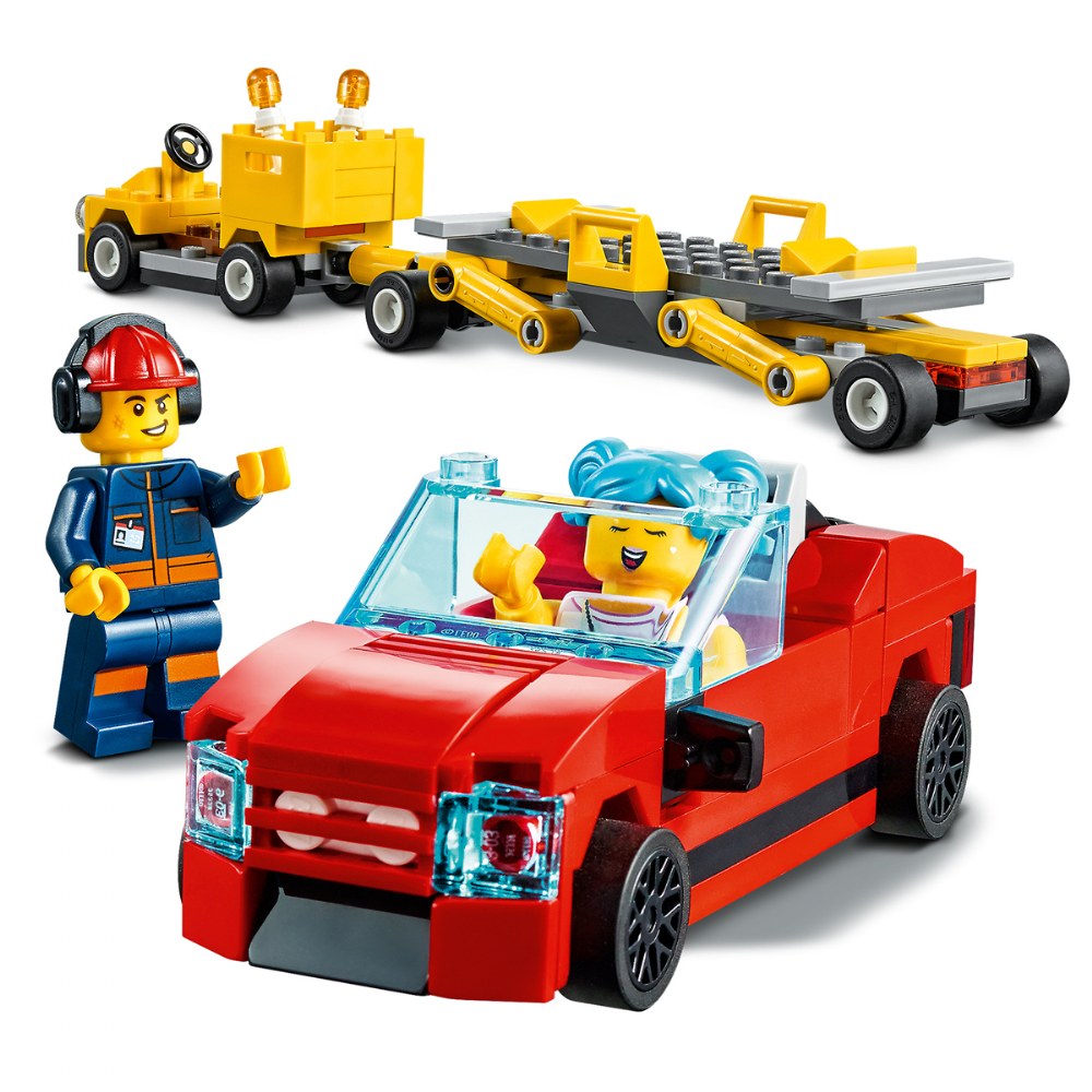 lego city red car