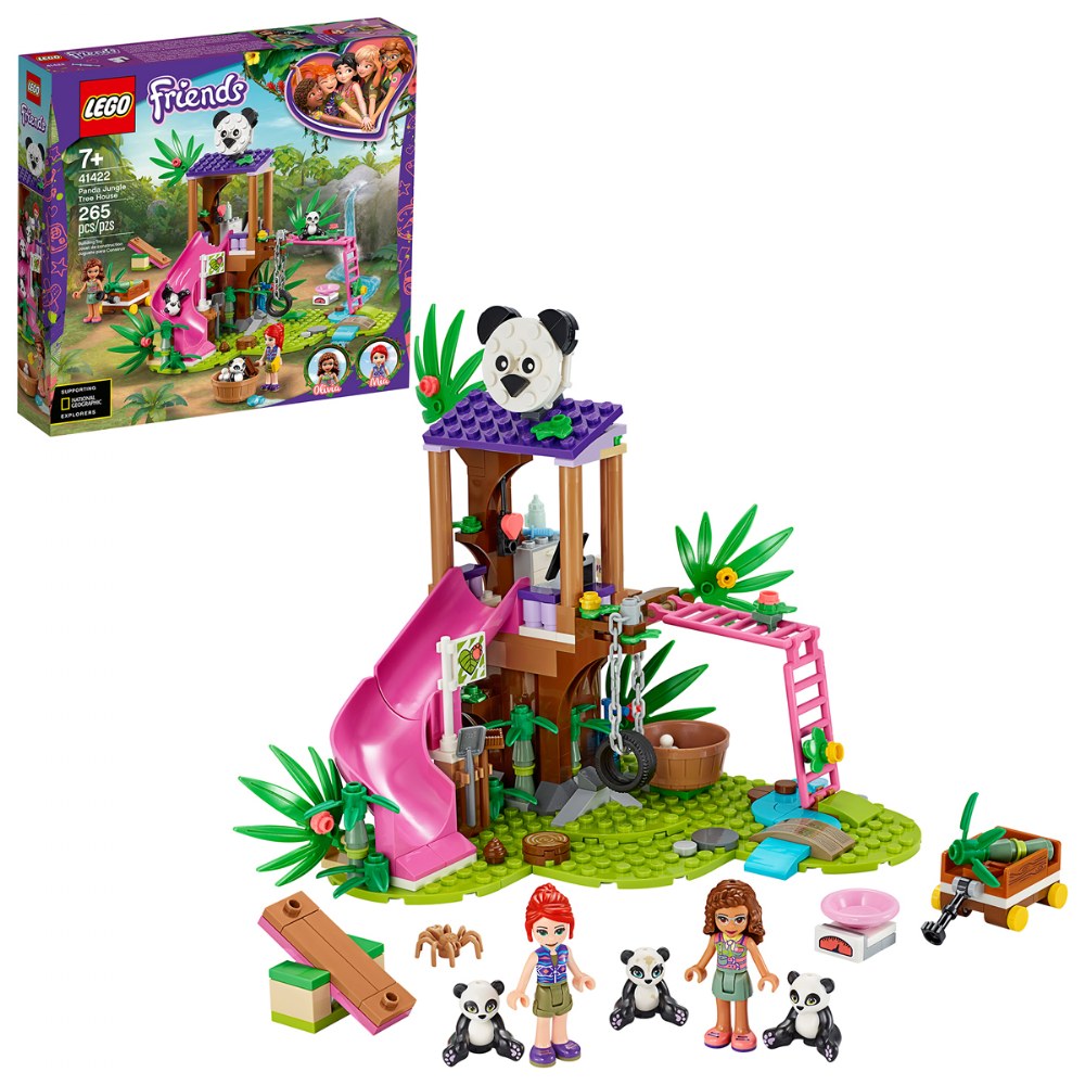 friends panda jungle tree house