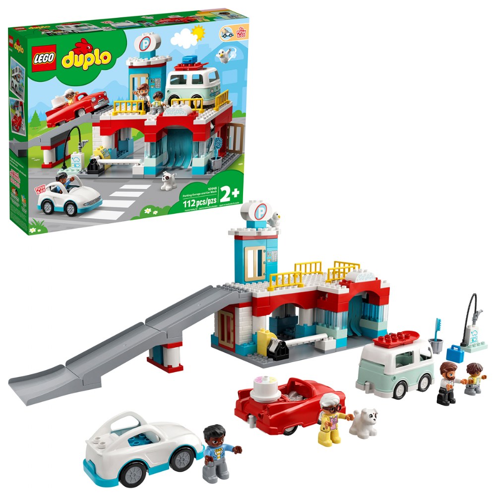 Fonetiek Democratie top LEGO® DUPLO® Town Parking Garage and Car Wash™ - 10948