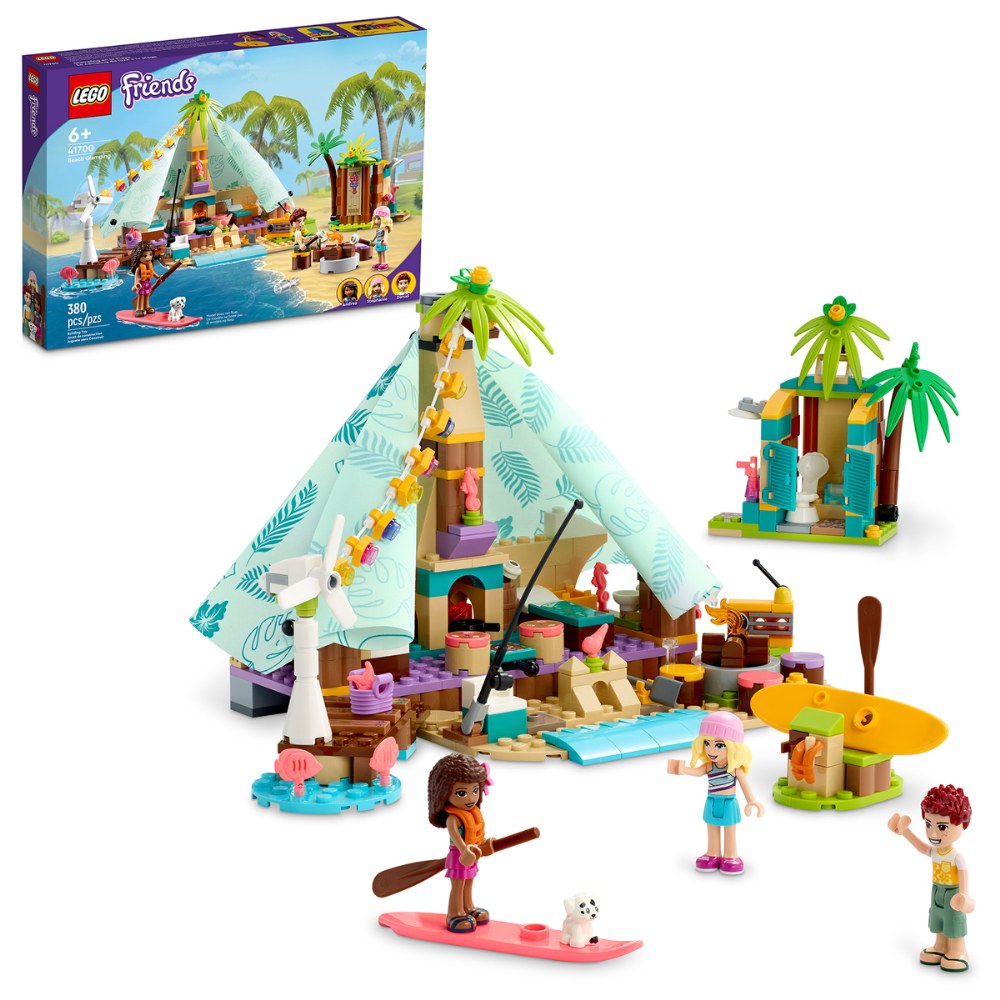 Inschrijven Kraan Vooruit LEGO® Friends Beach Glamping - 41700