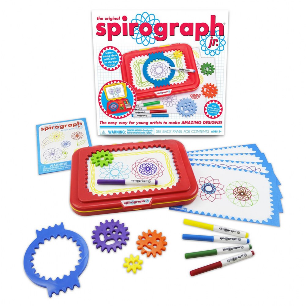 Comparing the new Spirograph® Deluxe Set to the old Super