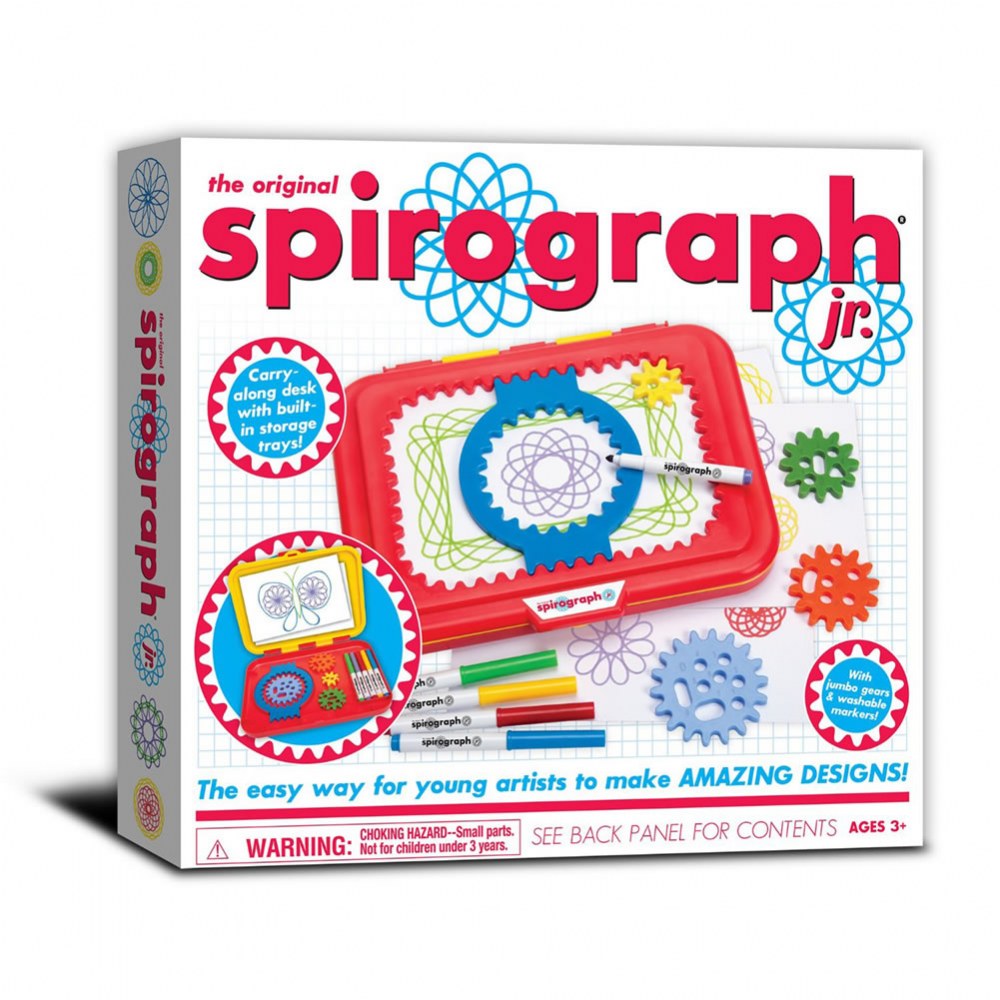  Kahootz Super Spirograph Design Set- 50th Anniversary Edition  with Twice as Many Gears - For Ages 8+, Multi : Toys & Games
