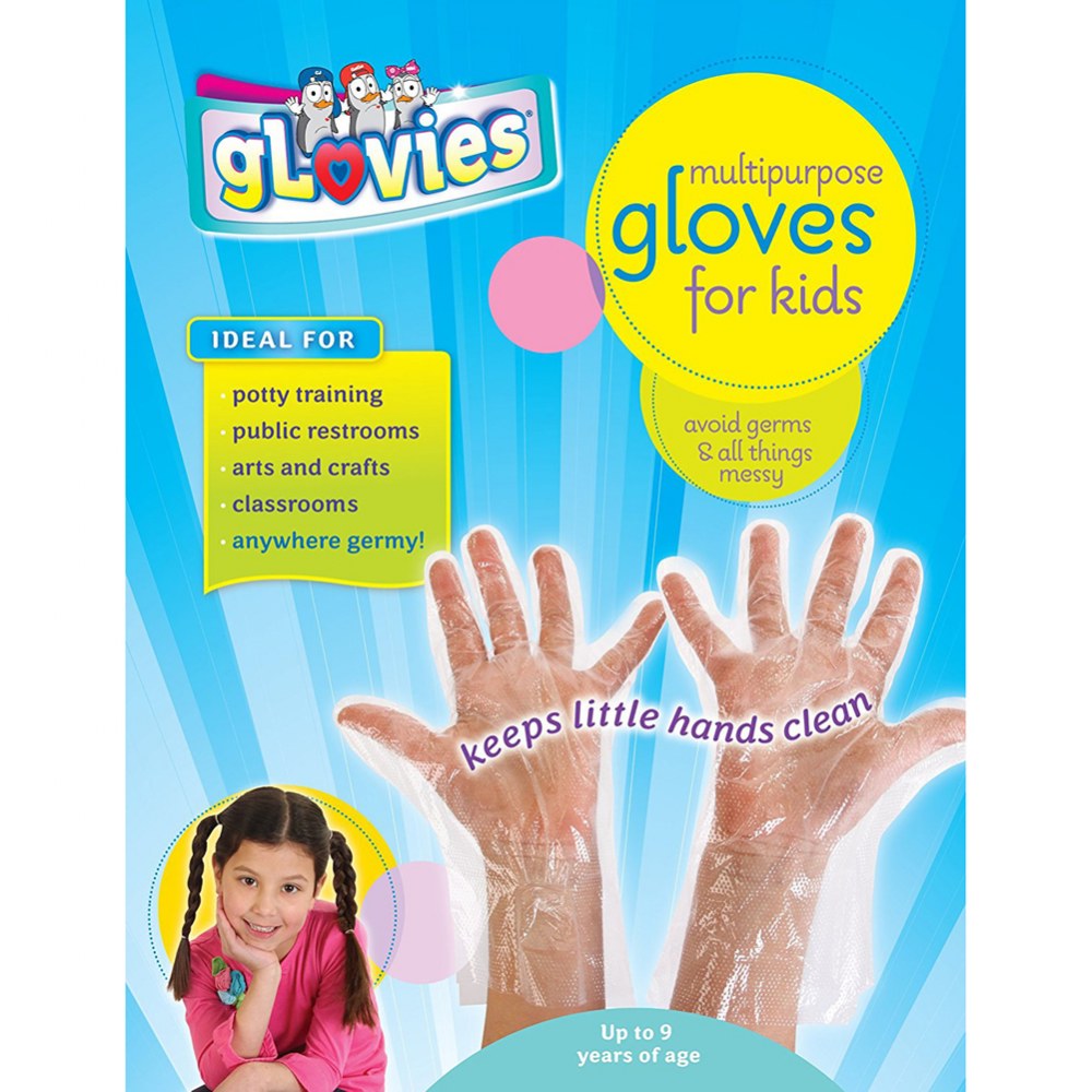 Glovies® Disposable Multipurpose Gloves for Kids 50 Count