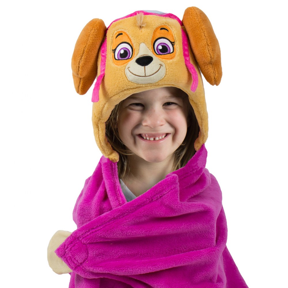 comfy critters paw patrol blanket