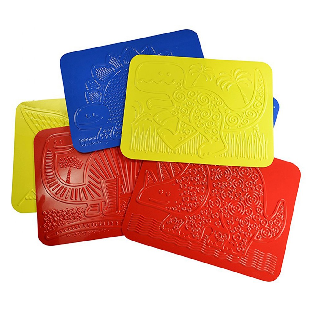Dinosaur Rubbing Plates Set of 6
