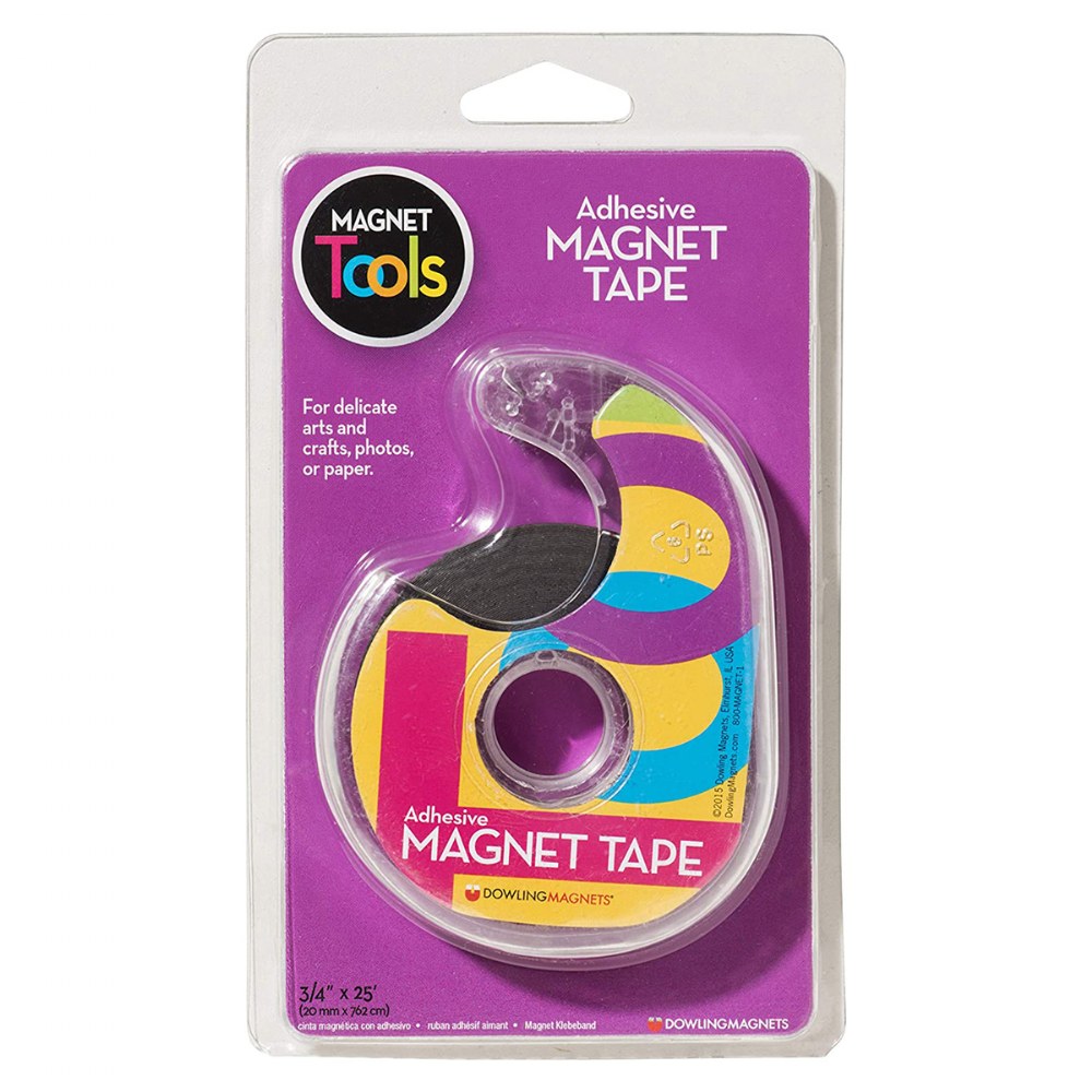 Adhesive Magnet Strips 11 PCs - Magnetic Tape for Crafts