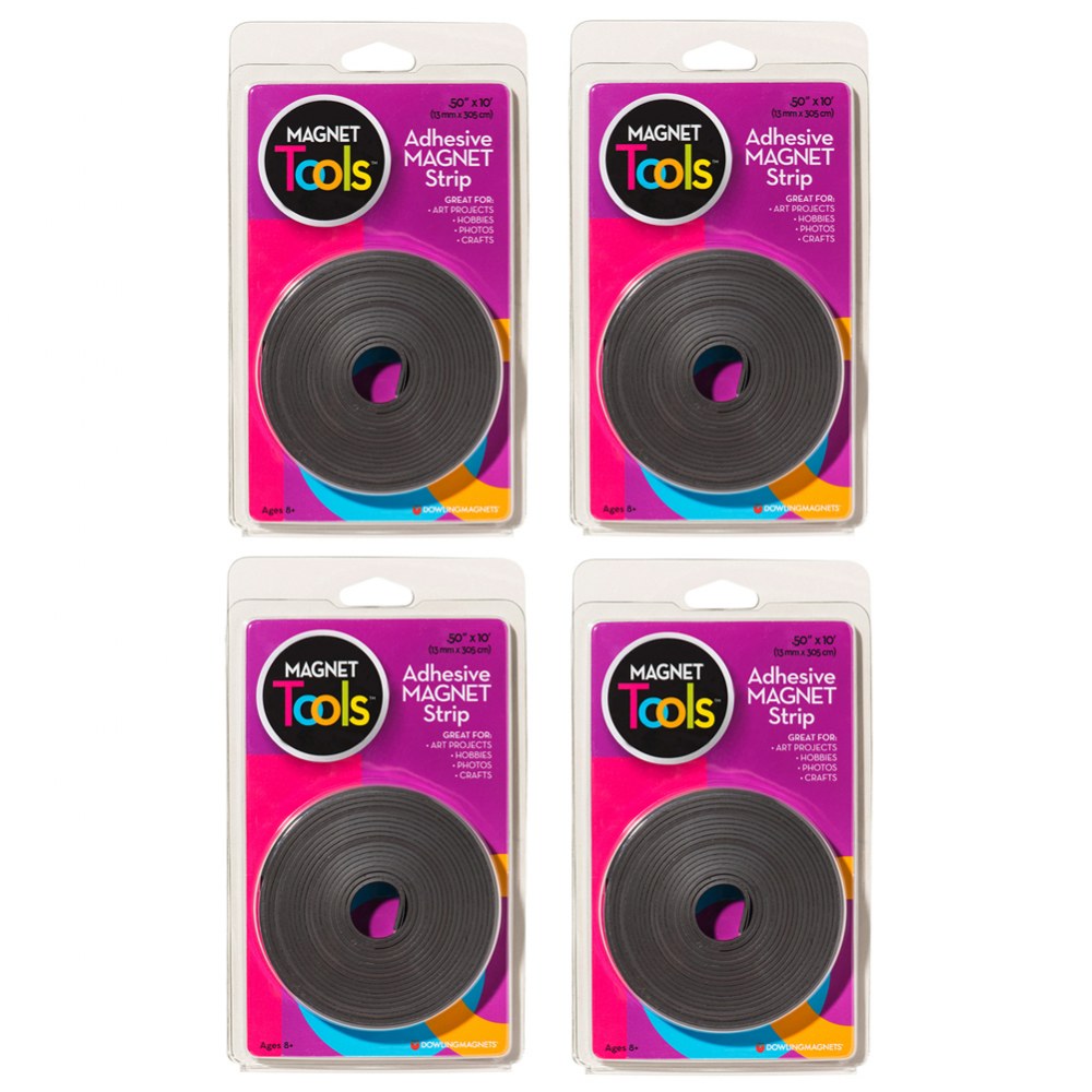 Magnetic Tape Roll Colored Thin Strips - Dry Erase Magnet