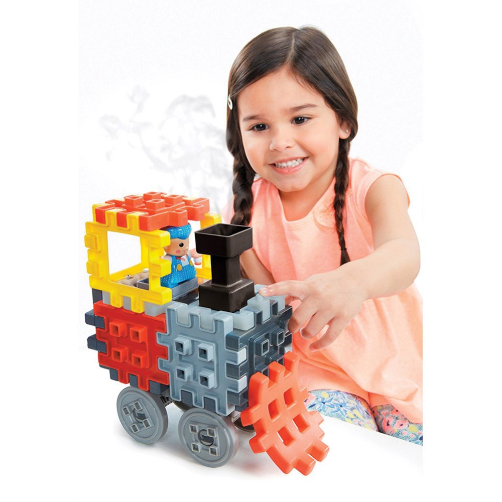 waffle train set