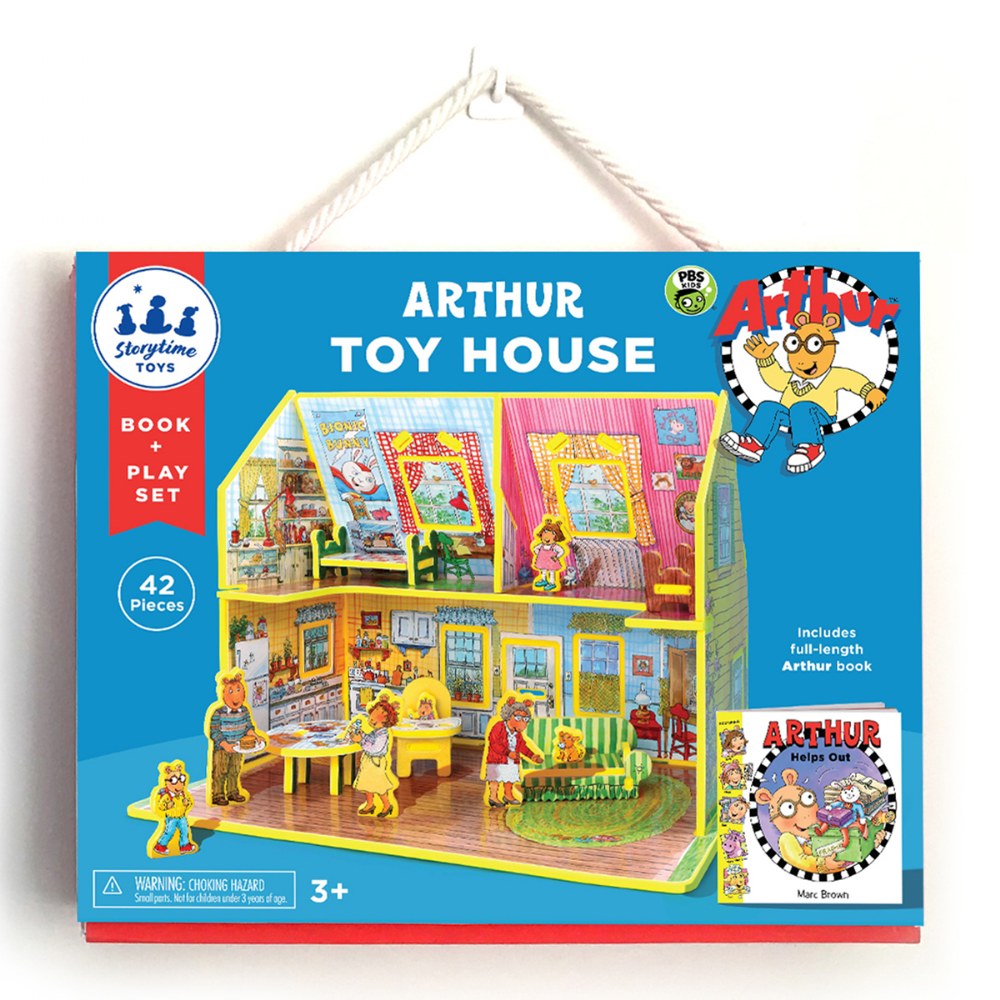 Arthur Toy House 3D Puzzle - 3 in 1 - Book, Build, and Play