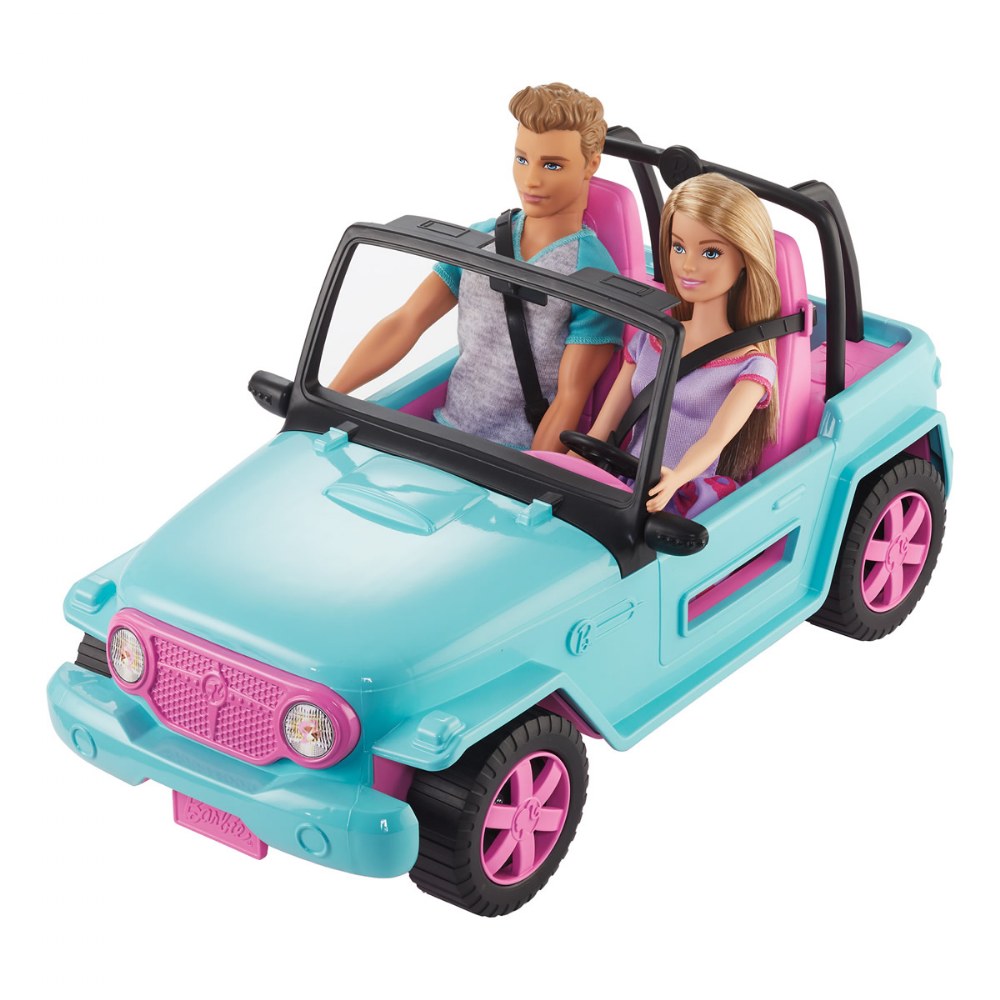 barbie 2 seater car