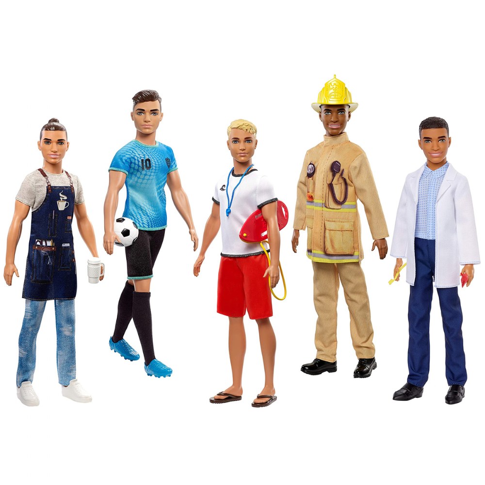 Ken Doll - Assorted Career - 1 Doll - Styles Vary