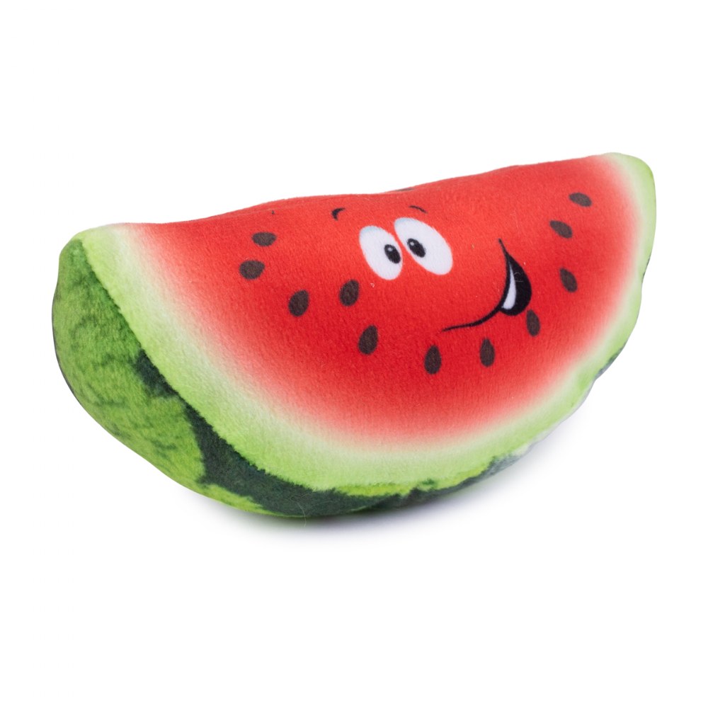 Plush Fruit Basket Carrier with 4 Plush Soft Talking Fruit