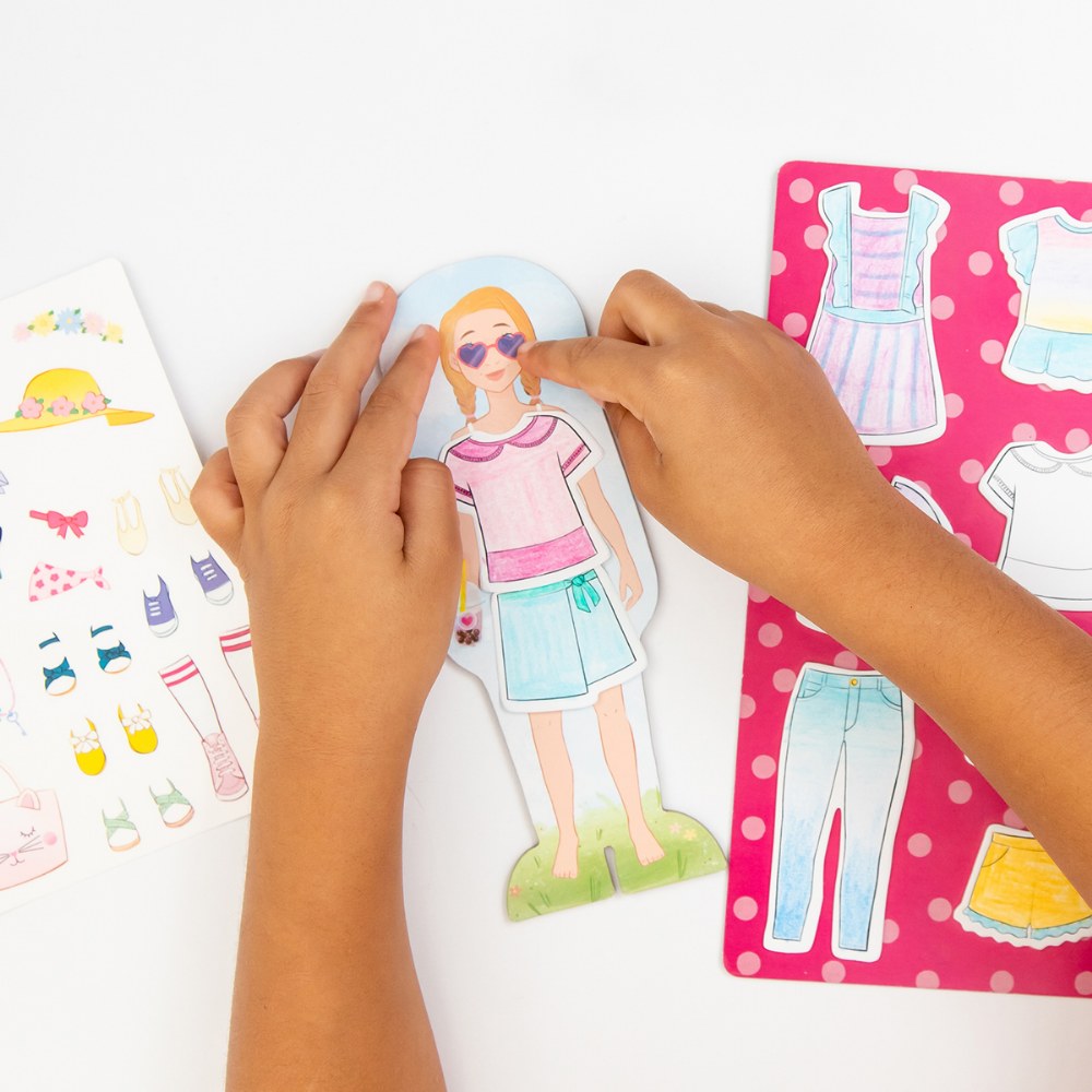 Fashion Parade Paper Dolls & Sweet Boutique Paper Doll Playset