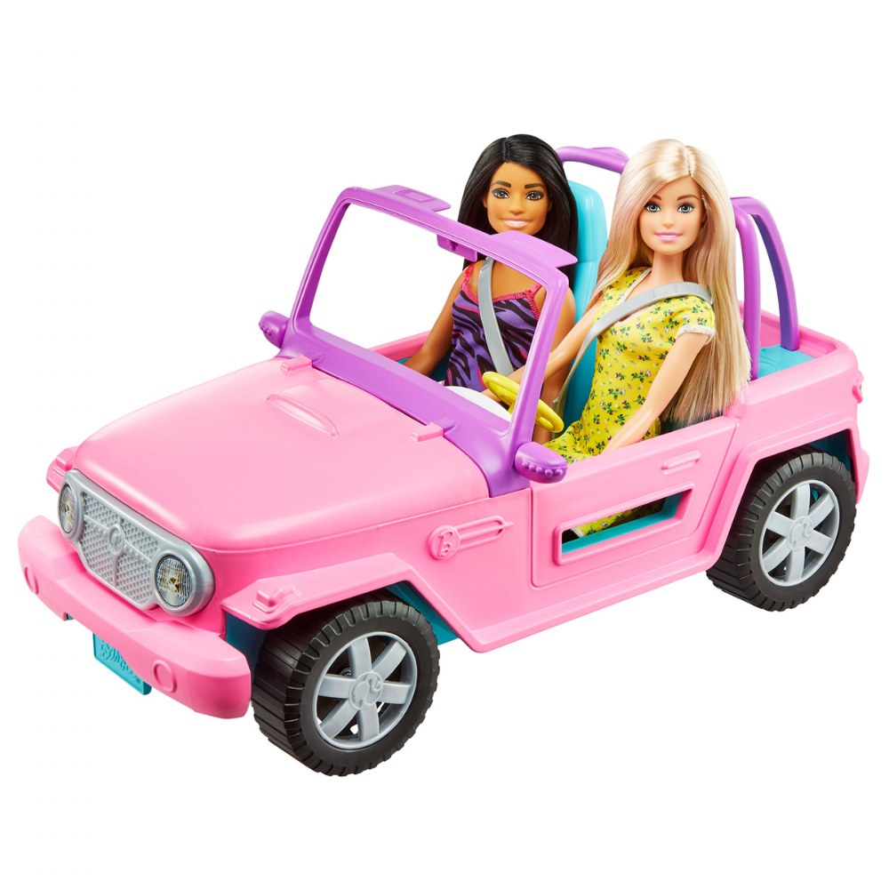 Slechthorend spelen Onrustig Barbie® Dolls & Off-Road Vehicle - 2 Barbies & Vehicle