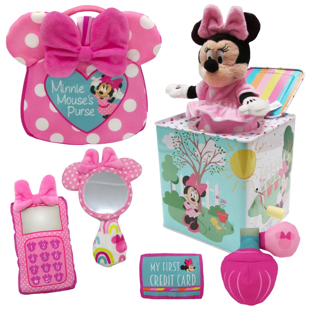 Minnie Mouse Floral-Mini Heart Shoulder Bag, Pink, 11.5 x 10 cm :  Amazon.co.uk: Fashion