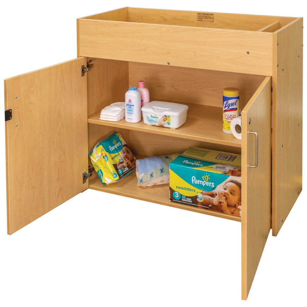 Changing Table with Doors