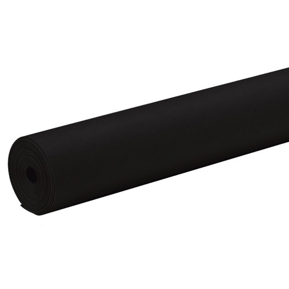  Pacon Artkraft Duo-Finish Duo-Finish Paper Roll P67304, Black,  1 Roll, 4' x 200' (PAC67304) : Black Craft Paper : Arts, Crafts & Sewing
