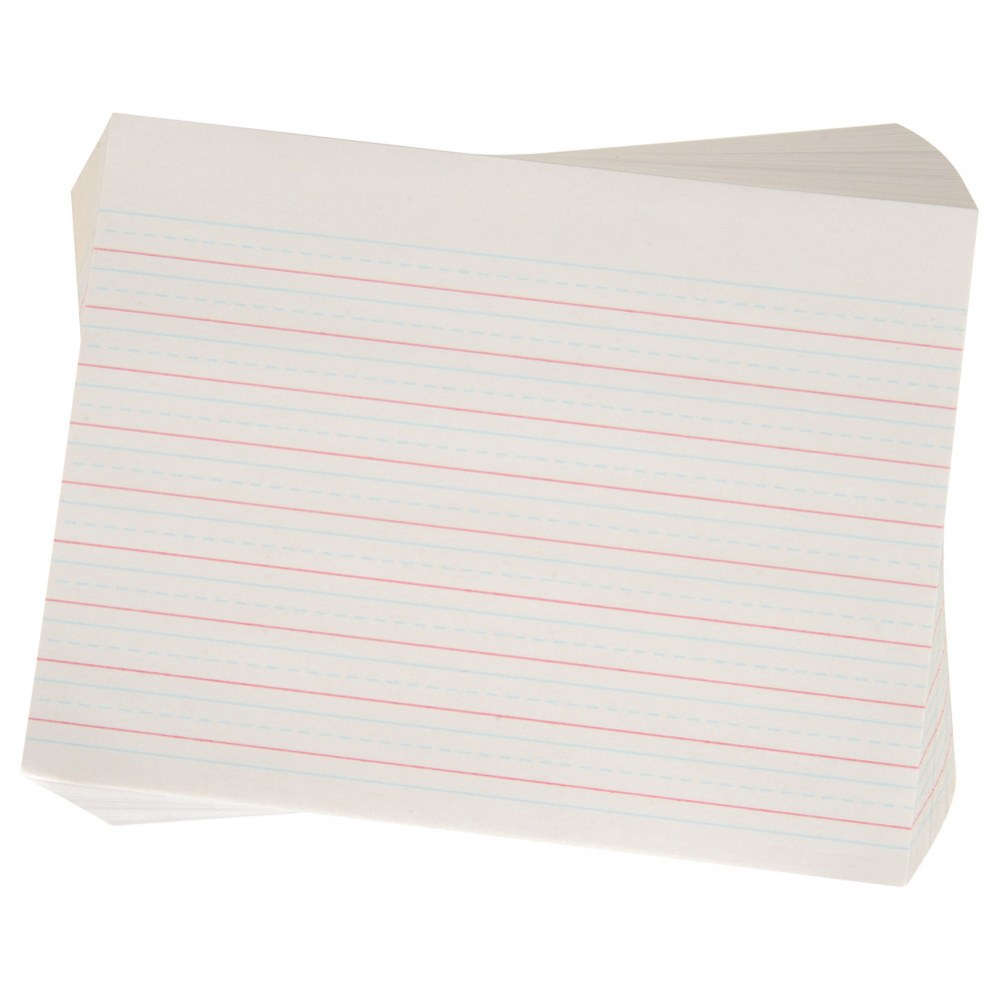 Practice Handwriting Paper - 500 Sheet Reams