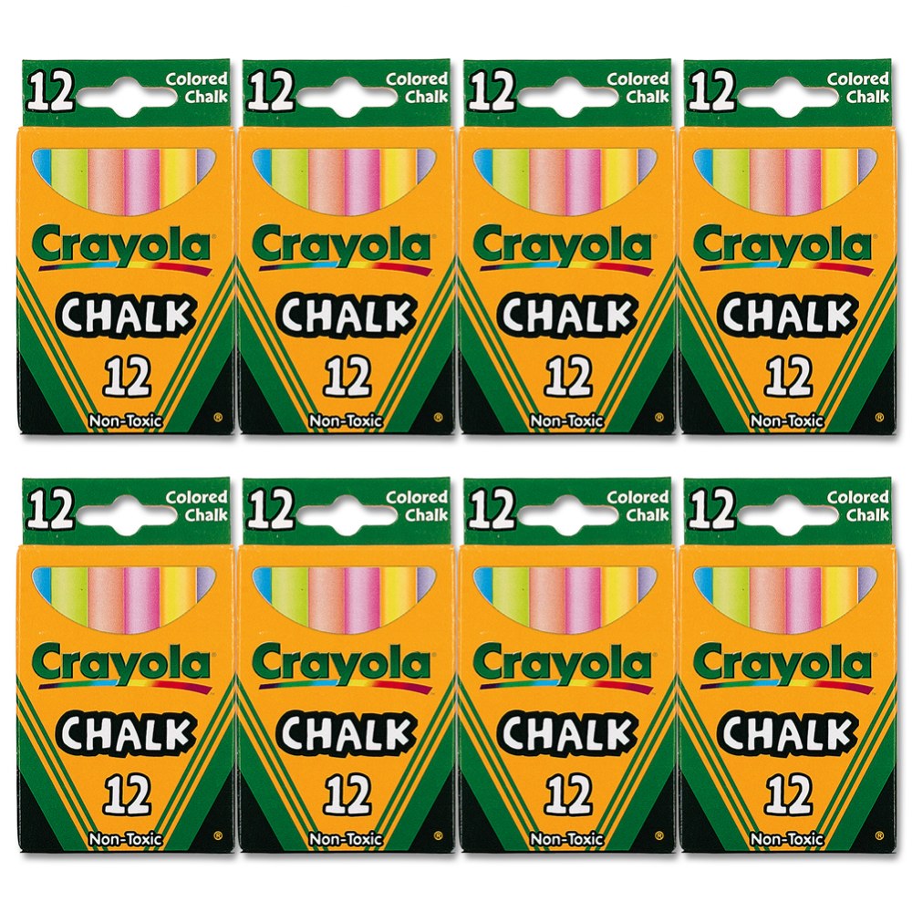 12 count Crayola Colored Chalk