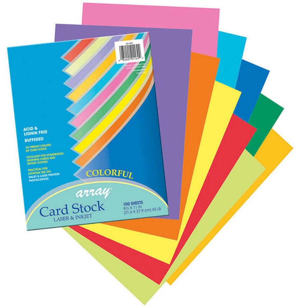 Cardstock 8.5 x 11 - 100 Sheets