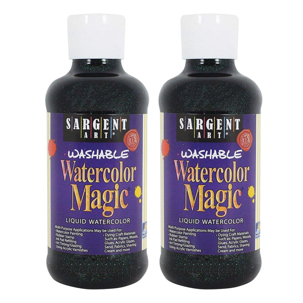 Glitter Paint 16 oz. Black