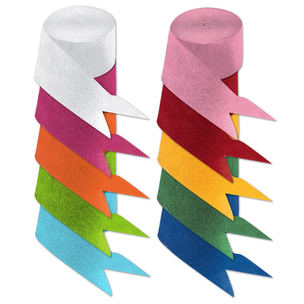 Crepe Paper Streamers