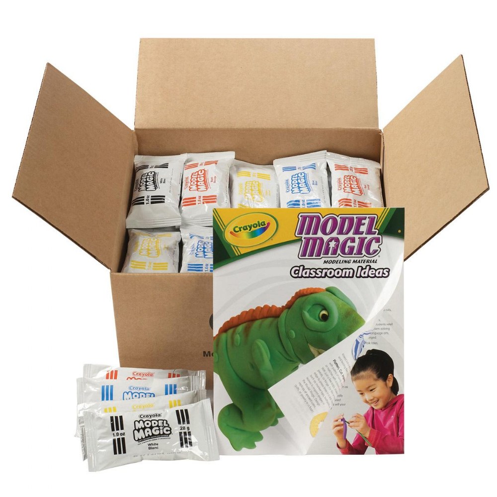 Crayola Model Magic Craft Pack, 6 Colors Per Pack, 3 Packs (BIN232407-3)