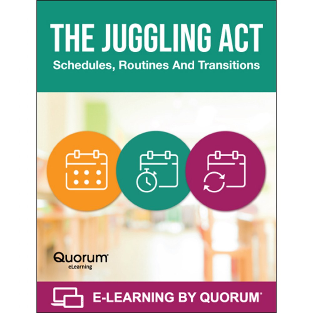 The Juggling Act Schedules, Routines And Transitions