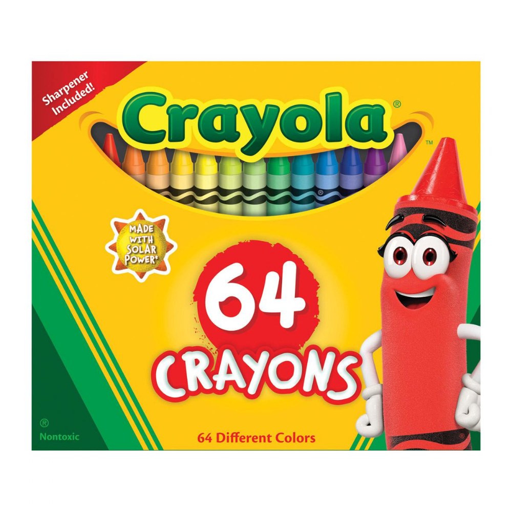 Crayola Crayons - 64 count