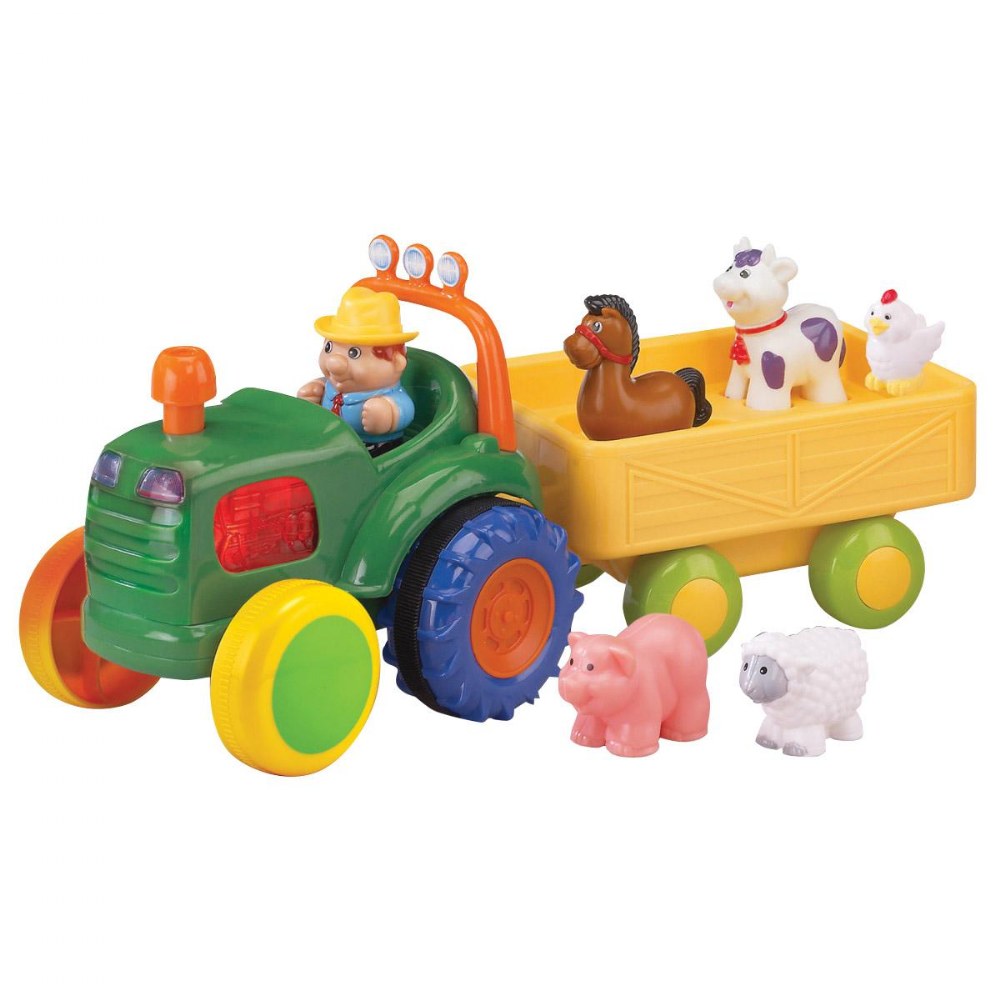 Fisher-Price Little People Le Tracteur musical à…