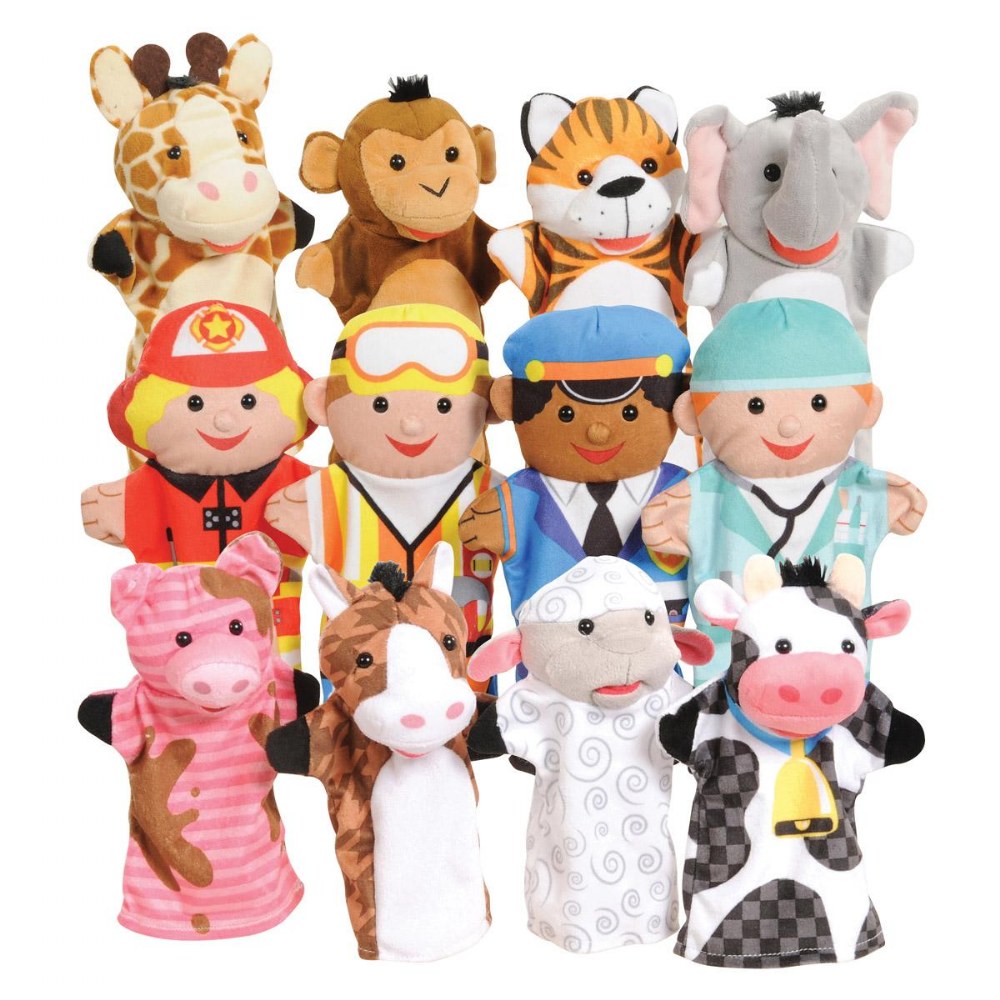 Family & Friends Puppets - Set of 8