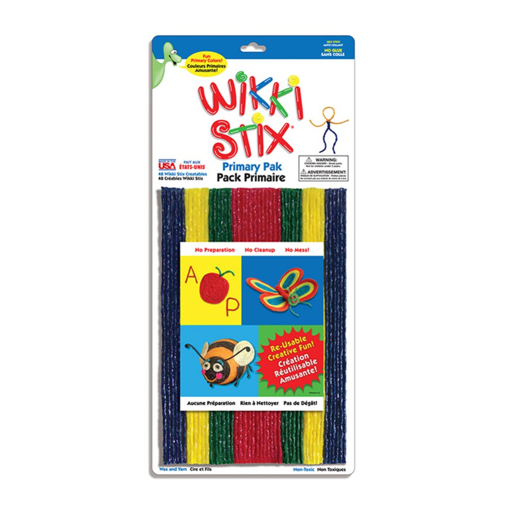 Wikki Stix Travel Fun Molding & Sculpting Sticks