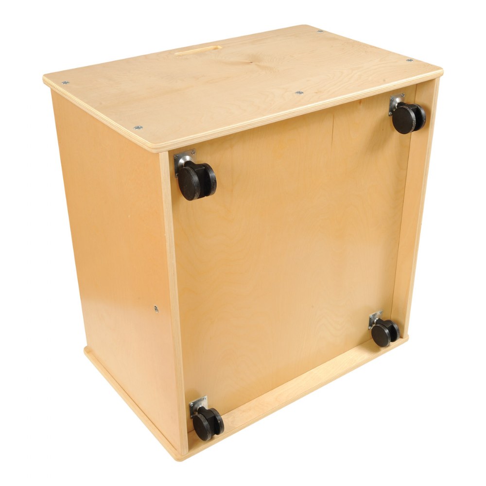 4Sided Block Storage Box on Wheels