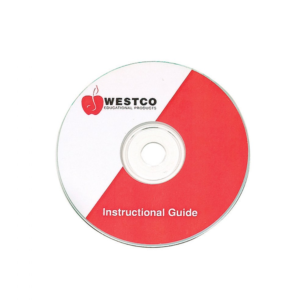WestCo 10 Red Plastic Rhythm Sticks