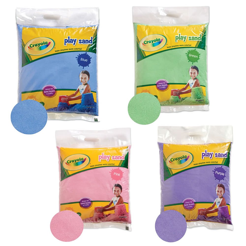 Crayola® Colored Play Sand 20 pound bags