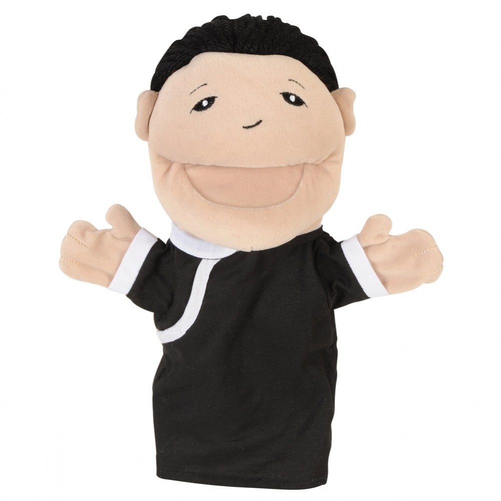 Diversity Hand Puppets with Movable Arms and Mouths Set of 8