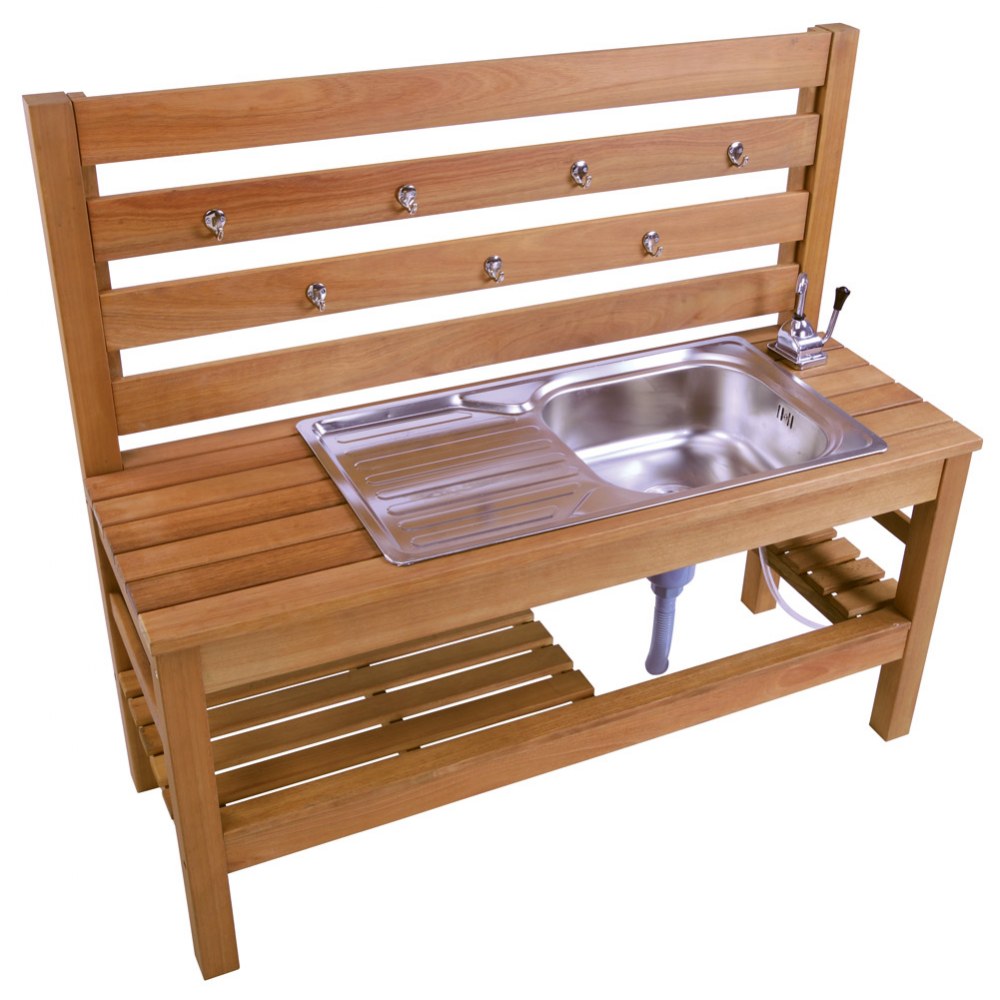 mud outdoor kitchen