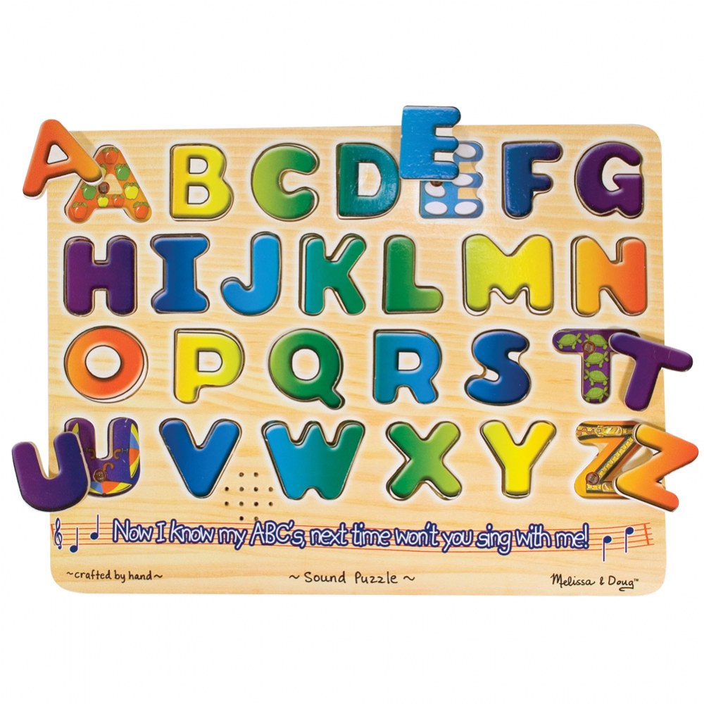 Lowercase Alphabet Wooden Puzzle - Toy Sense