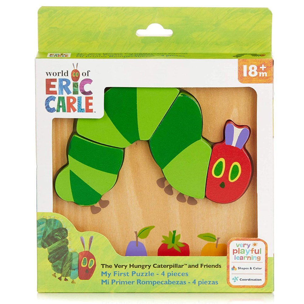 Eric Carle Very Hungry Caterpillar Puzzle - 4 Pieces